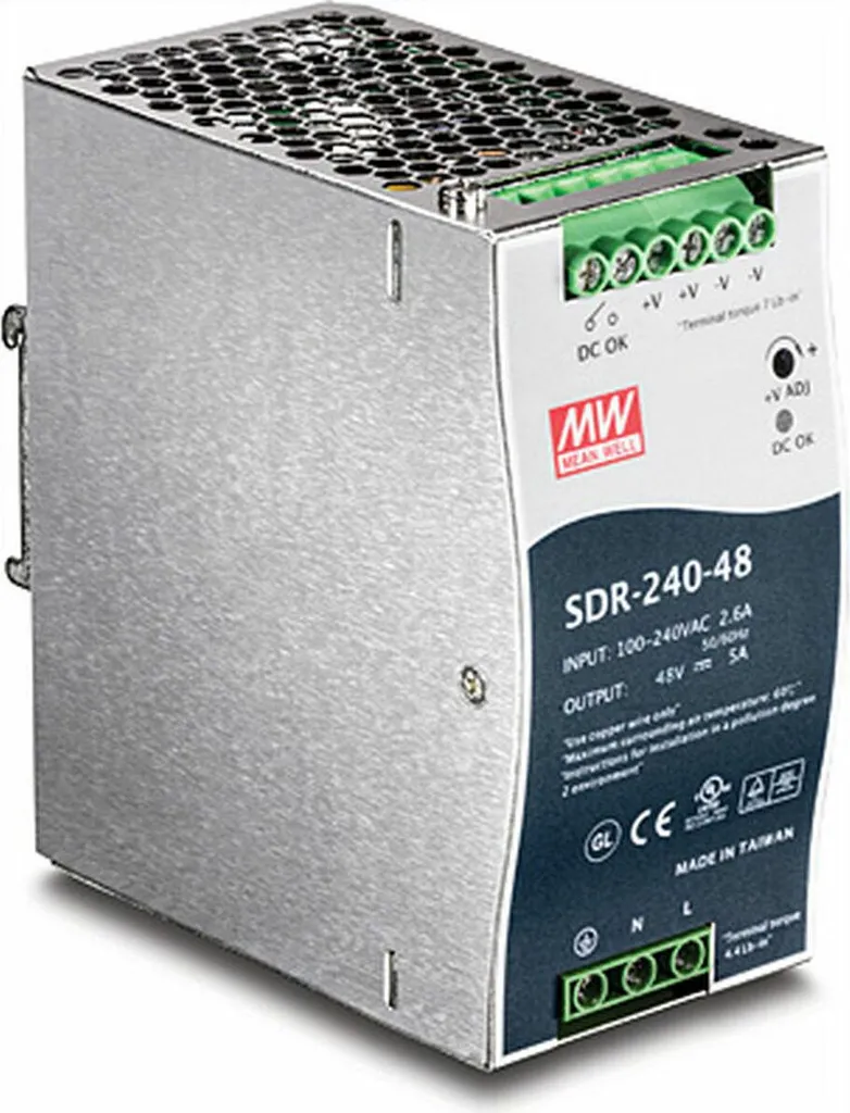 Alimentation rail DIN Trendnet TI-S24048 pour armoire électrique