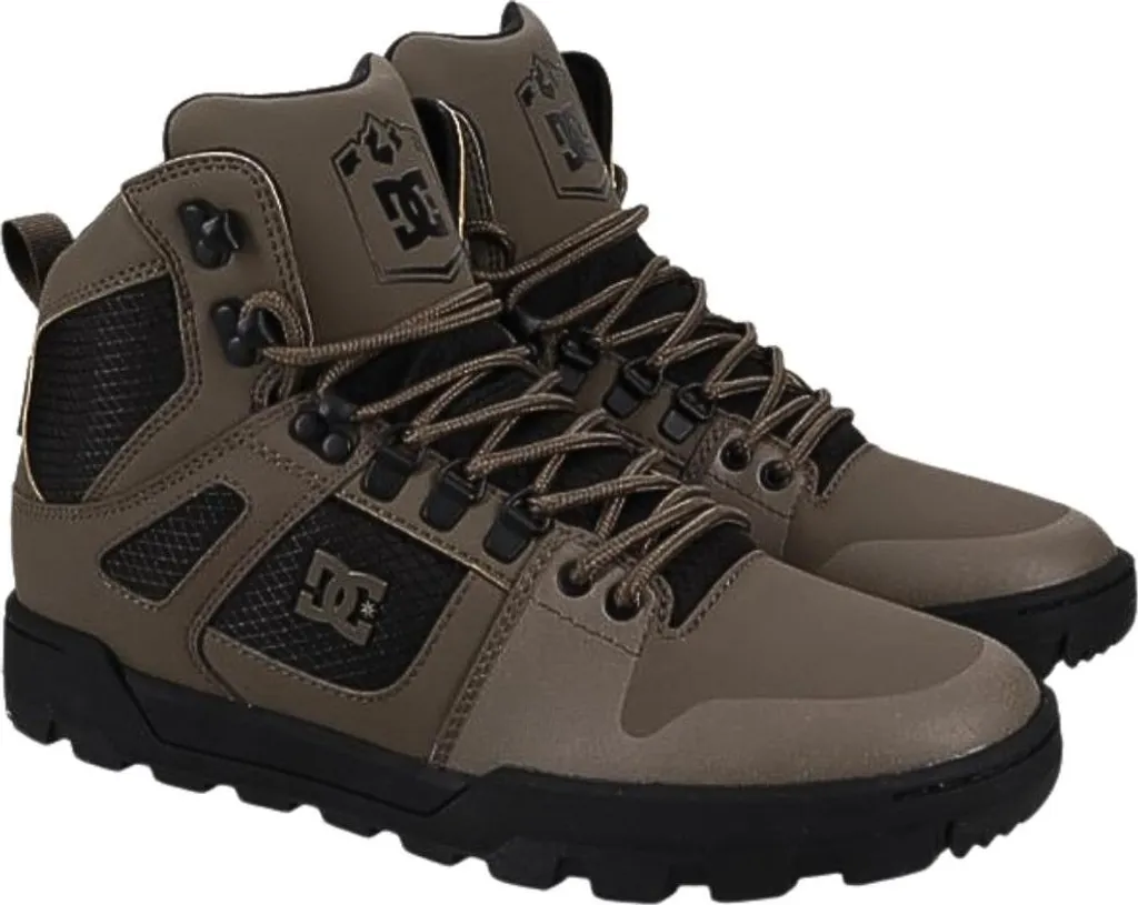 Baskets de Skate DC Shoes Pure HT Marron 42 - Idéal pour la Ville et Sport