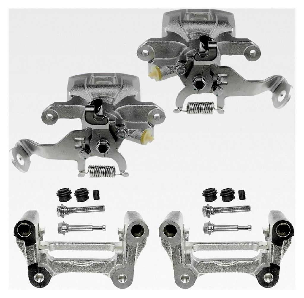 2x Bremssattel und 2x Bremssattelhalter für die Hinterachse des Mazda 6 Stufenheck GJ GL + Kombi