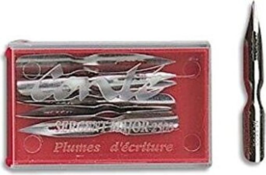 BIC Schreibfeder "Conté Sergent Major" im 12er Etui