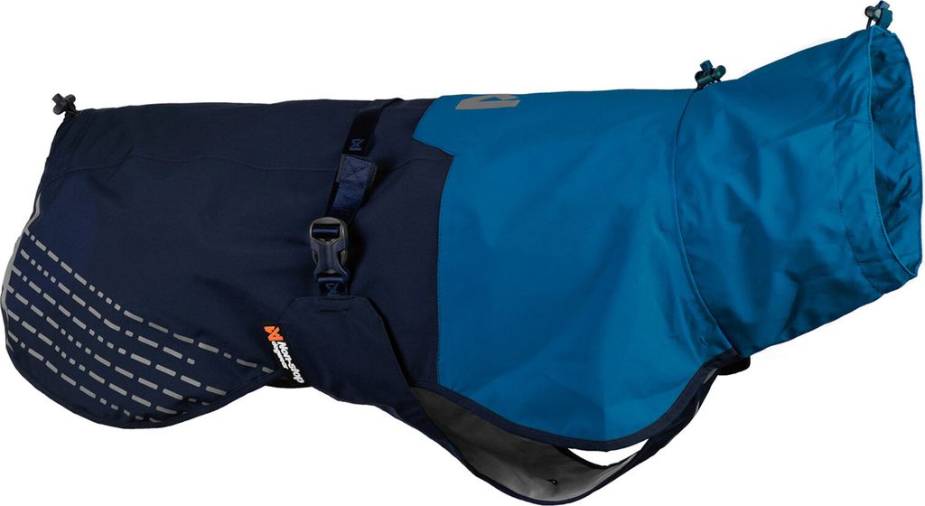 Non-stop dogwear Regenmantel Fjord Raincoat blau, Größe: 33 Produktbild 