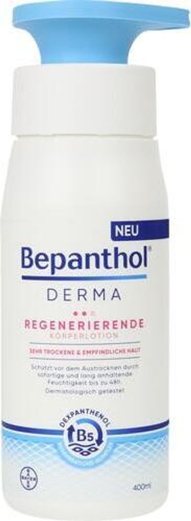 Bepanthol Derma Regeneračné telové mlieko 1X400 ml Obrázok produktu 