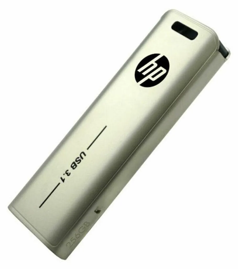 Clé USB 3.2 HP x796w 256 Go Argent - Clé USB Métal Haute Capacité