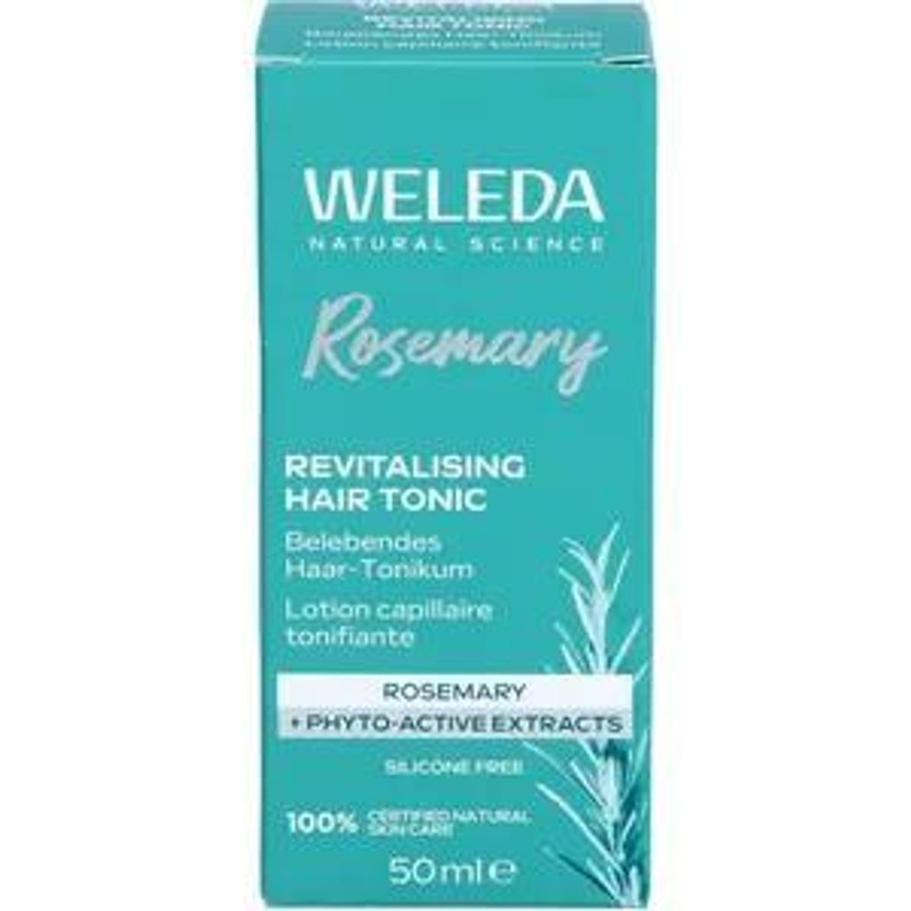 Weleda Tonico rinvigorente per capelli al rosmarino 50 ml Immagine del prodotto 