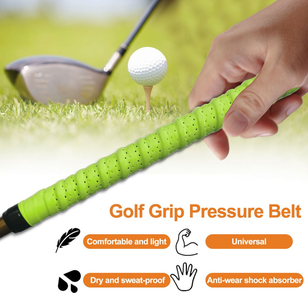 Golf Grip Wrapping Tape Schweißabsorbierendes Overgrip-Tape Praktische Anti-Rutsch-Lösung für den Golfschlägergriff