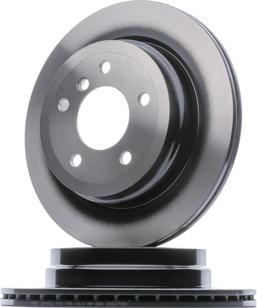 TRW DF4802 Bremsscheibe OE 34216764653 kompatibel mit 1er E81, 1er E87, 3er E90, 3er E93, 3er E92, 3er E91, X1