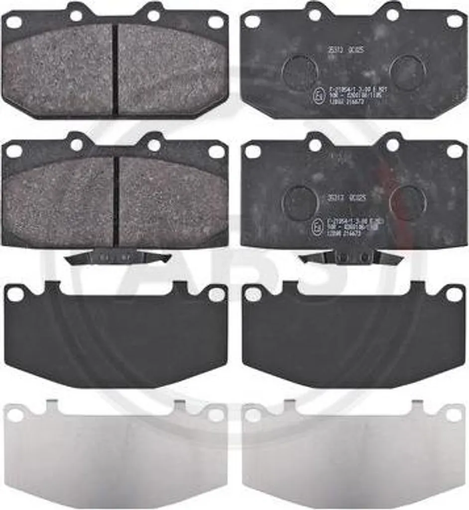 Plaquettes de frein Yaris P13 A.B.S. 35313 pour conduite ville et route