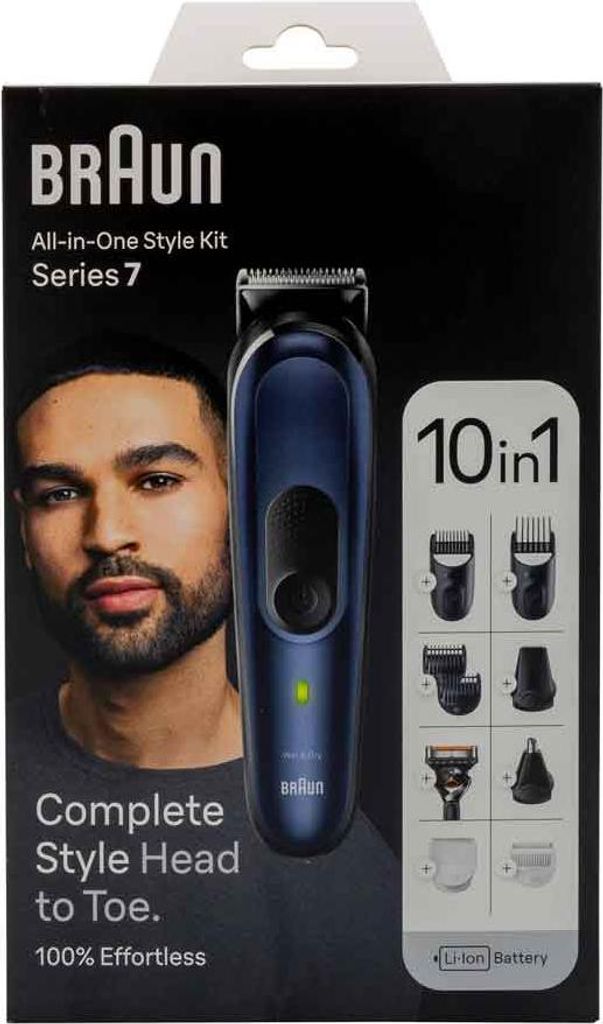 Braun MGK7421, Akku, Schwarz, Blau Produktbild 