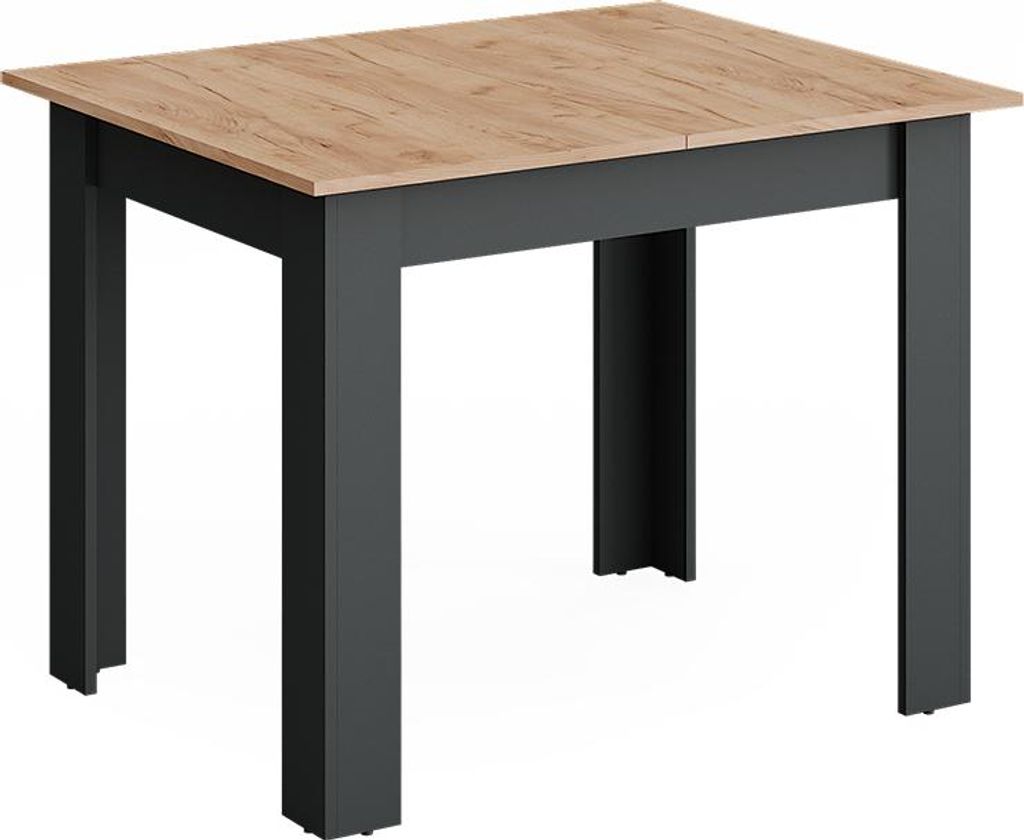 tavolo da pranzo allungabile Vicco Repose Antracite/Rovere Immagine del prodotto 