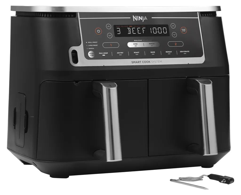 Friteuse Ninja AF451EU 9,5L Idéale pour Famille Nombreuse et Réceptions
