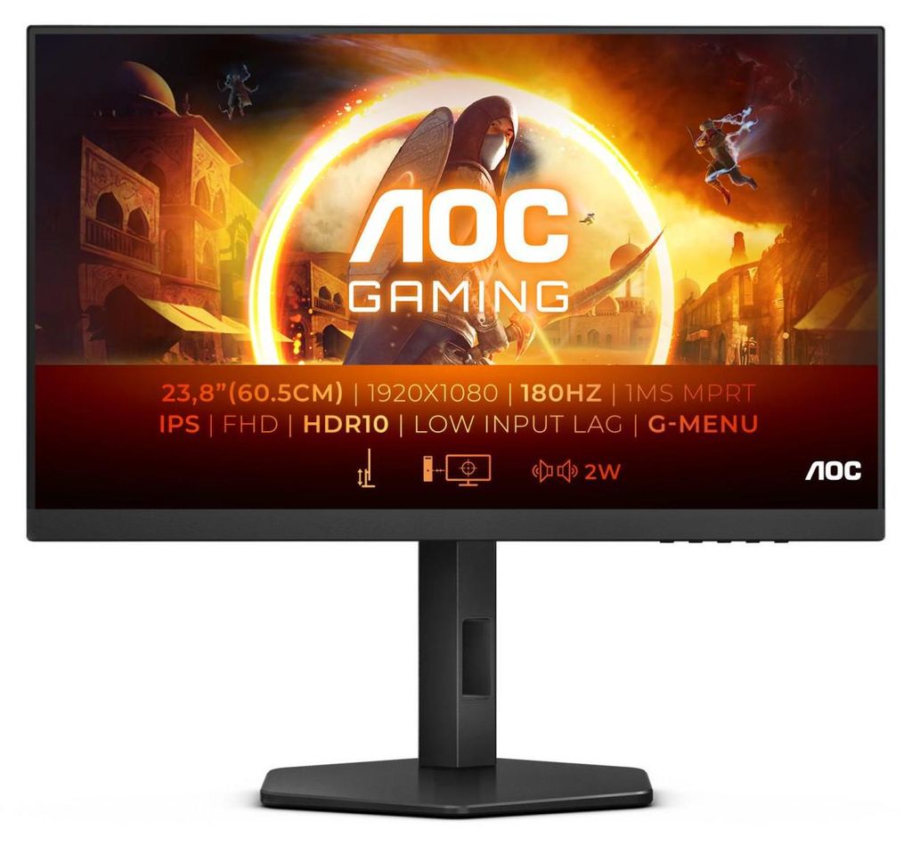 Moniteur AOC 24G4XE 60,5 cm (23,8") 1920 x 1080 pixels Full Image du produit 