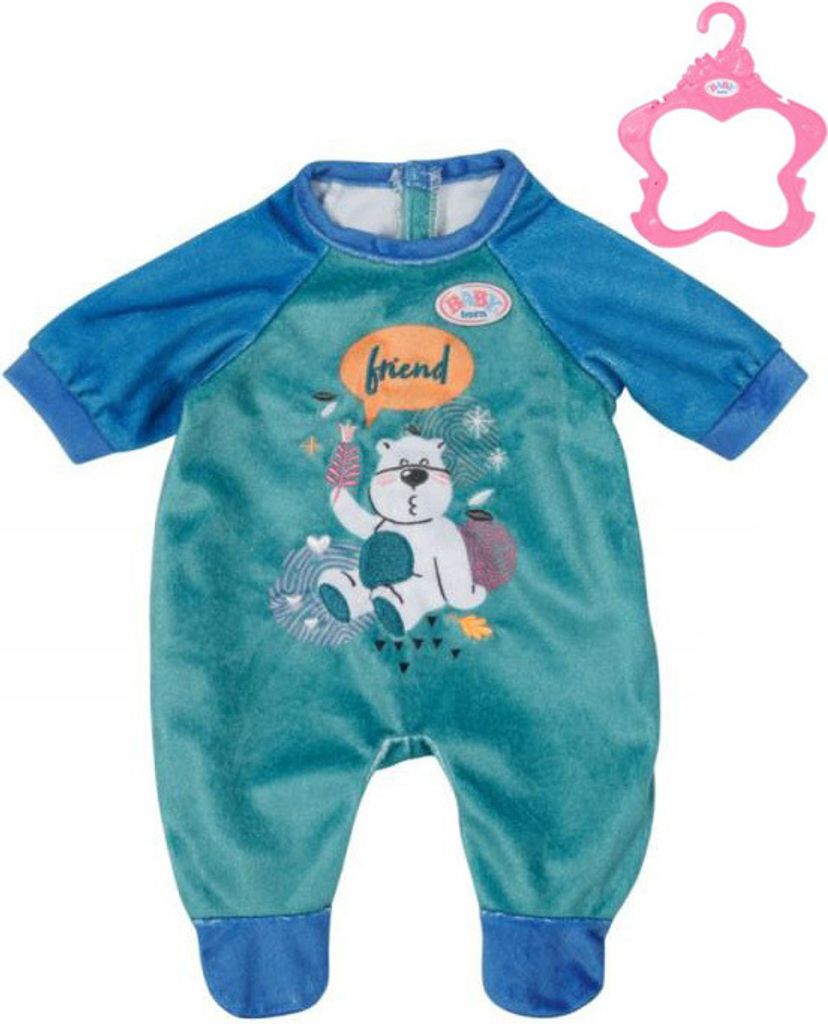 BABY born Strampler Blau, 43cm Produktbild 7