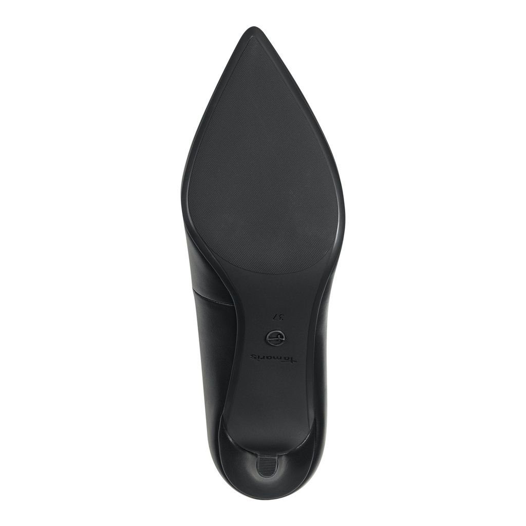 Tamaris Damen Pumps einfarbiges Design spitz Pfennigabsatz Produktbild 7