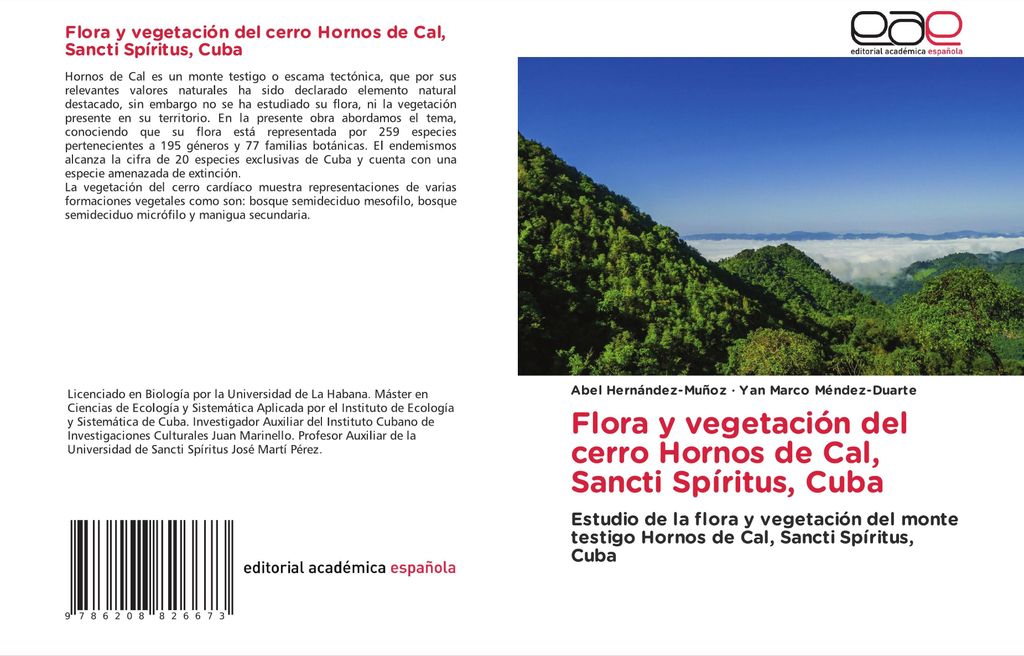 Flora y vegetación del cerro Hornos de Cal, Sancti Spíritus, Cuba