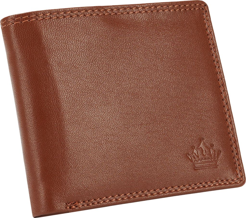 Geldbörse Herren Portemonnaie Schwarz Echt Leder Börse Querformat Geldbeutel RFID-Schutz MANZA