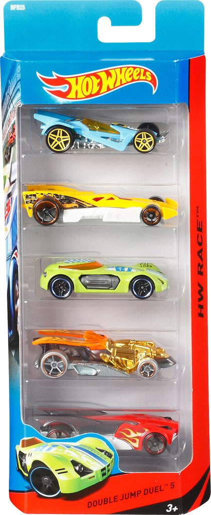 Mattel Hot Wheels Dárková sada 5 kusů Obrázek produktu