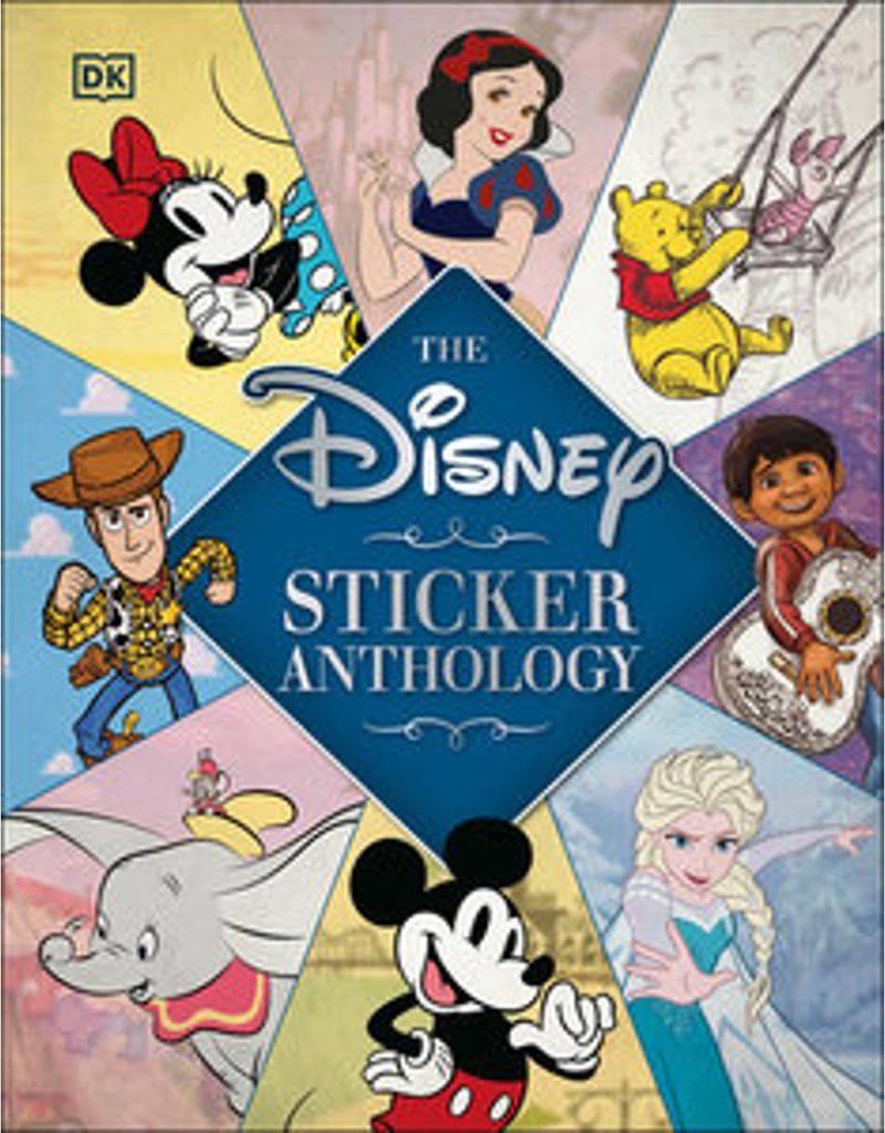 Disney Anthology Aufkleberbuch – 100 Jahre Jubiläum mit Image du produit 