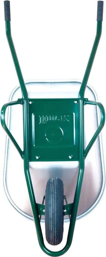 LIMEX Diable de chantier vert 100L 840338 structure acier renforcée - 3