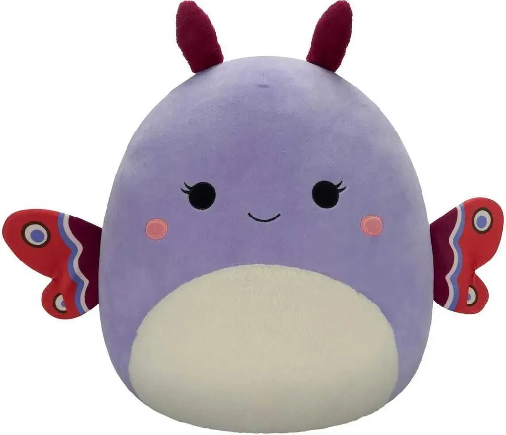 Squishmallows Sandrine le Papillon de Nuit Lavande - Peluche XXL 50 cm