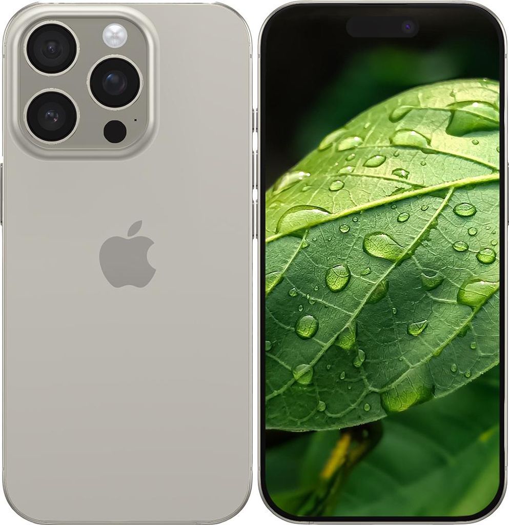 Apple iPhone 16 Pro 128GB - Natural Titanium - Smartphone - 128 GB