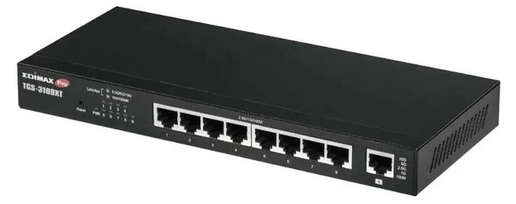 Éliminez les lenteurs réseau avec le Switch Edimax TGS-3109XT 8 ports 2.5GbE