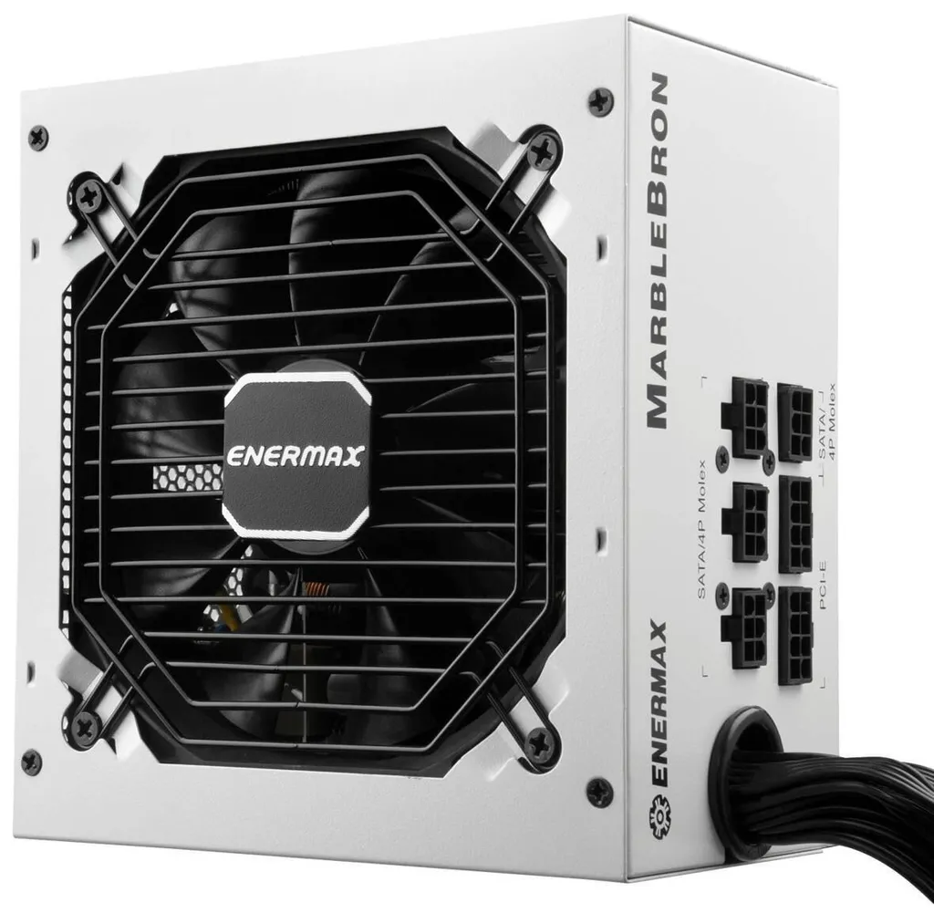 Alimentation ATX Enermax MarbleBron 850W White EMB850EWT-W PC Gamer