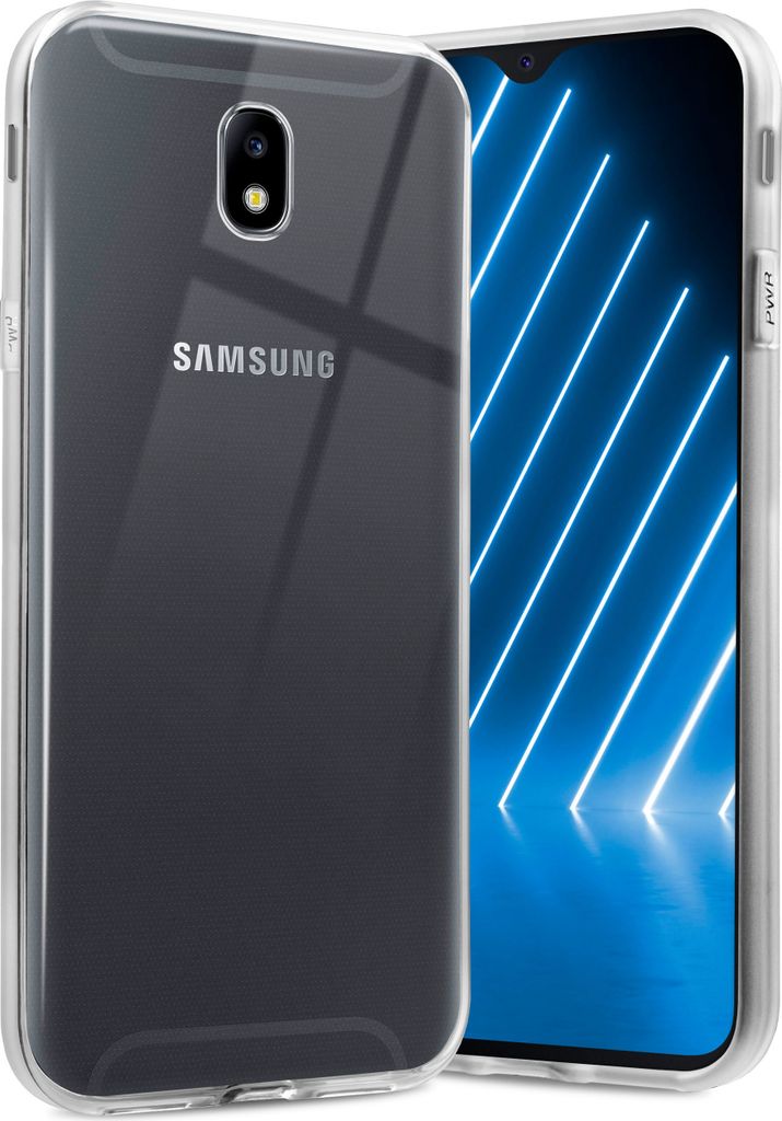 FROSTED-Case für Samsung Galaxy J7 (2017), Farbe:Crystal-Clear