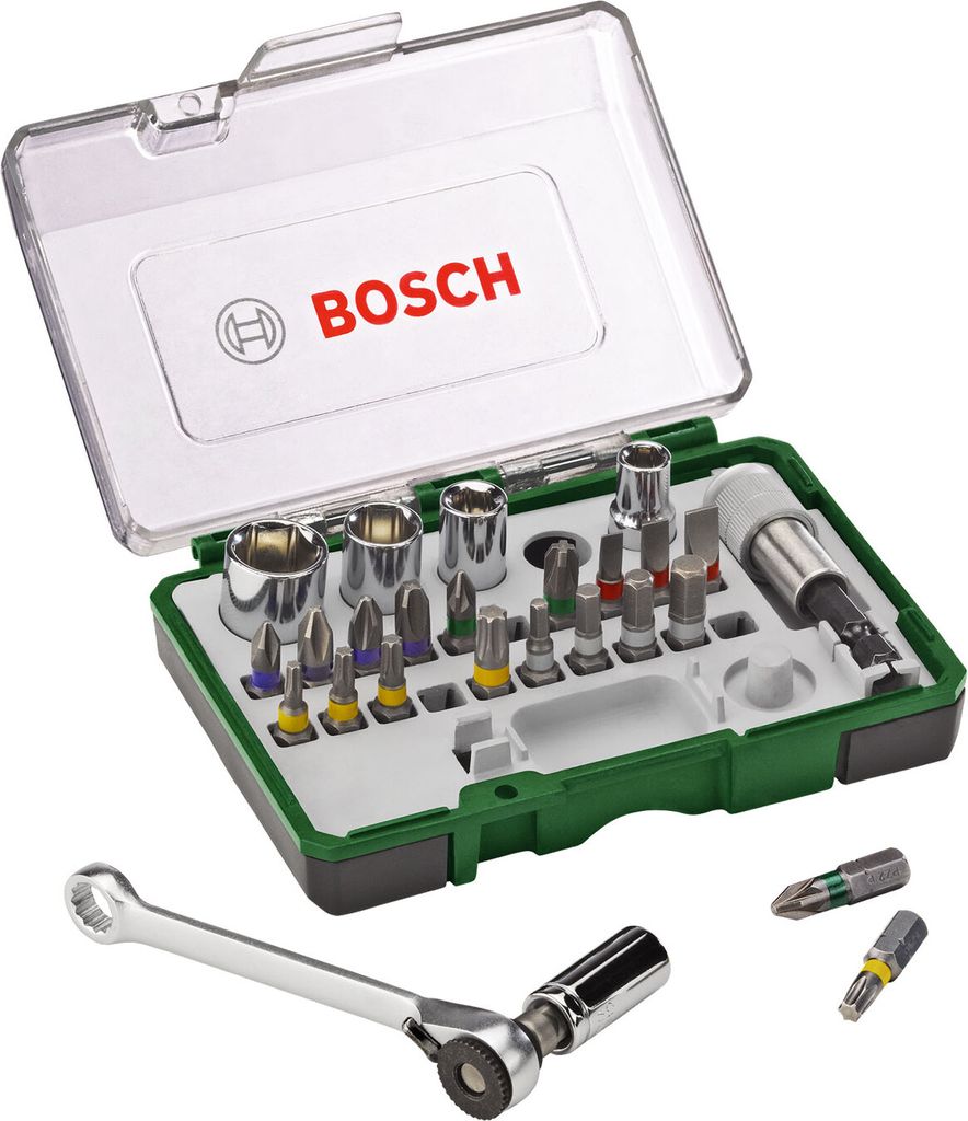 Bosch Accessories Promoline Steckschlüsselsatz metrisch 1/4 Zdjęcie produktu 