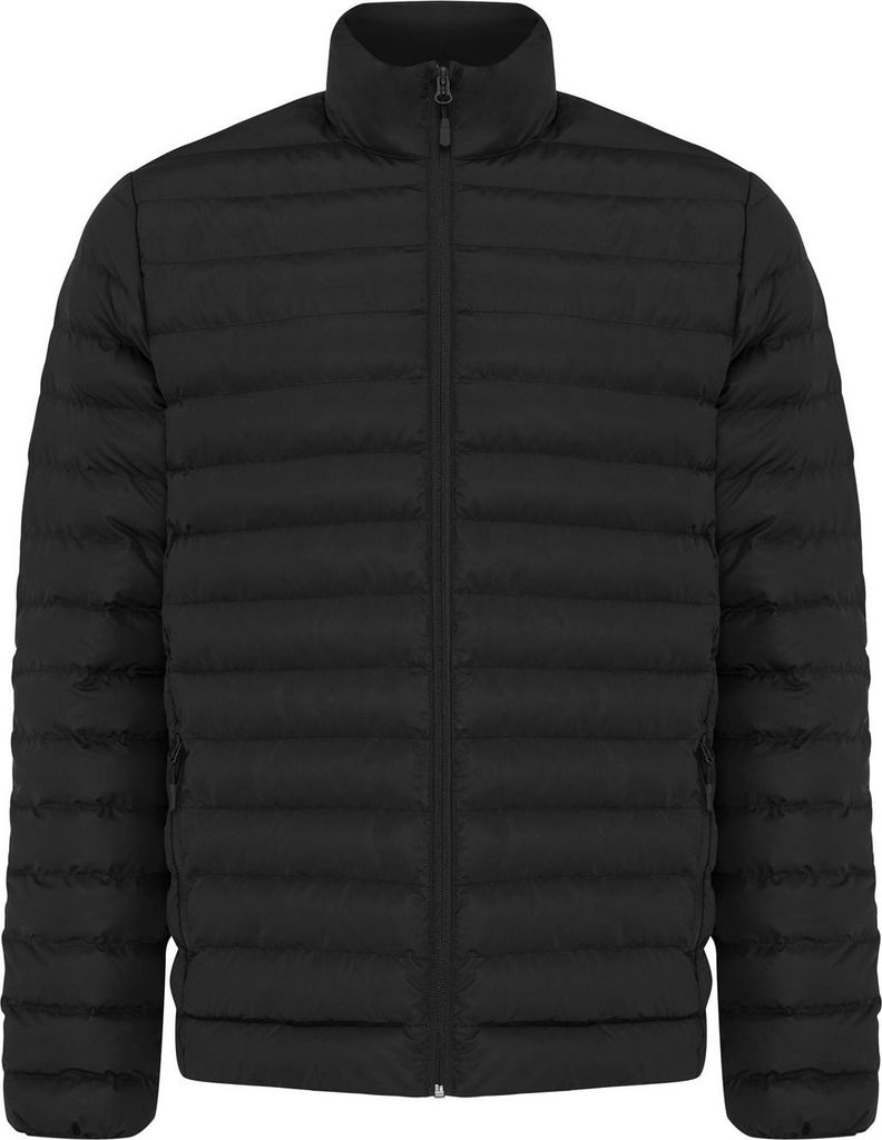 Iqoniq - "Maiko" Steppjacke für Herren, Recyceltes Polyester XD1272 (L) (Schwarz)