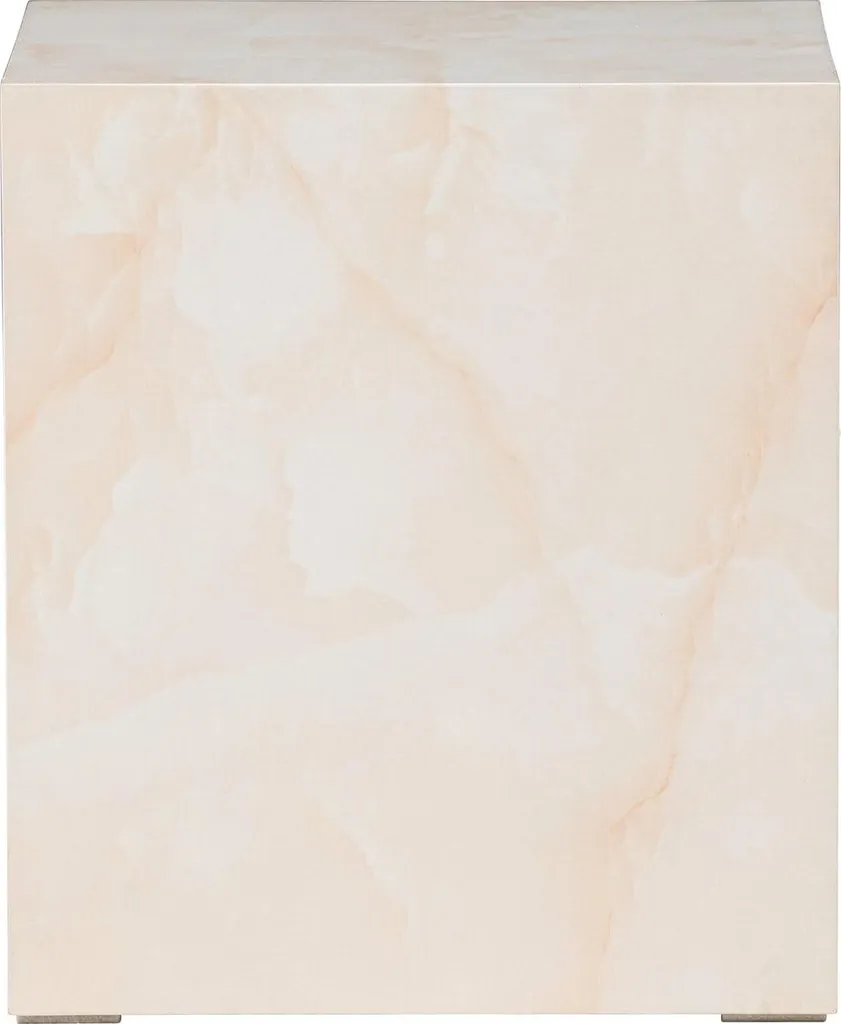 Guéridon York jaune clair : petit meuble d'appoint décoratif et chic - 12