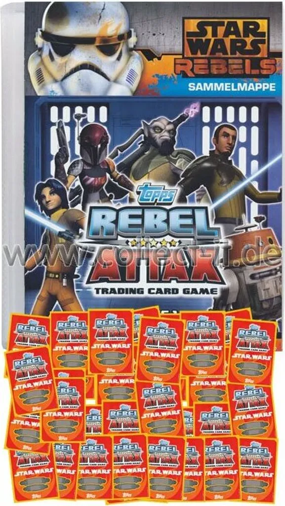 Finissez votre Collection Rebel Attax : Album + Toutes Cartes Série 1