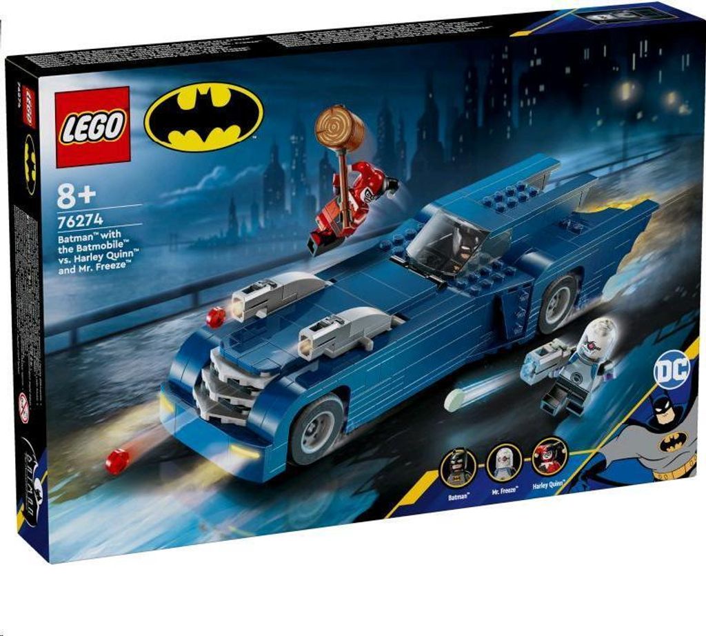 LEGO® DC Batman™ 76274 Batman™ una Batmobil contro Harley Immagine del prodotto 