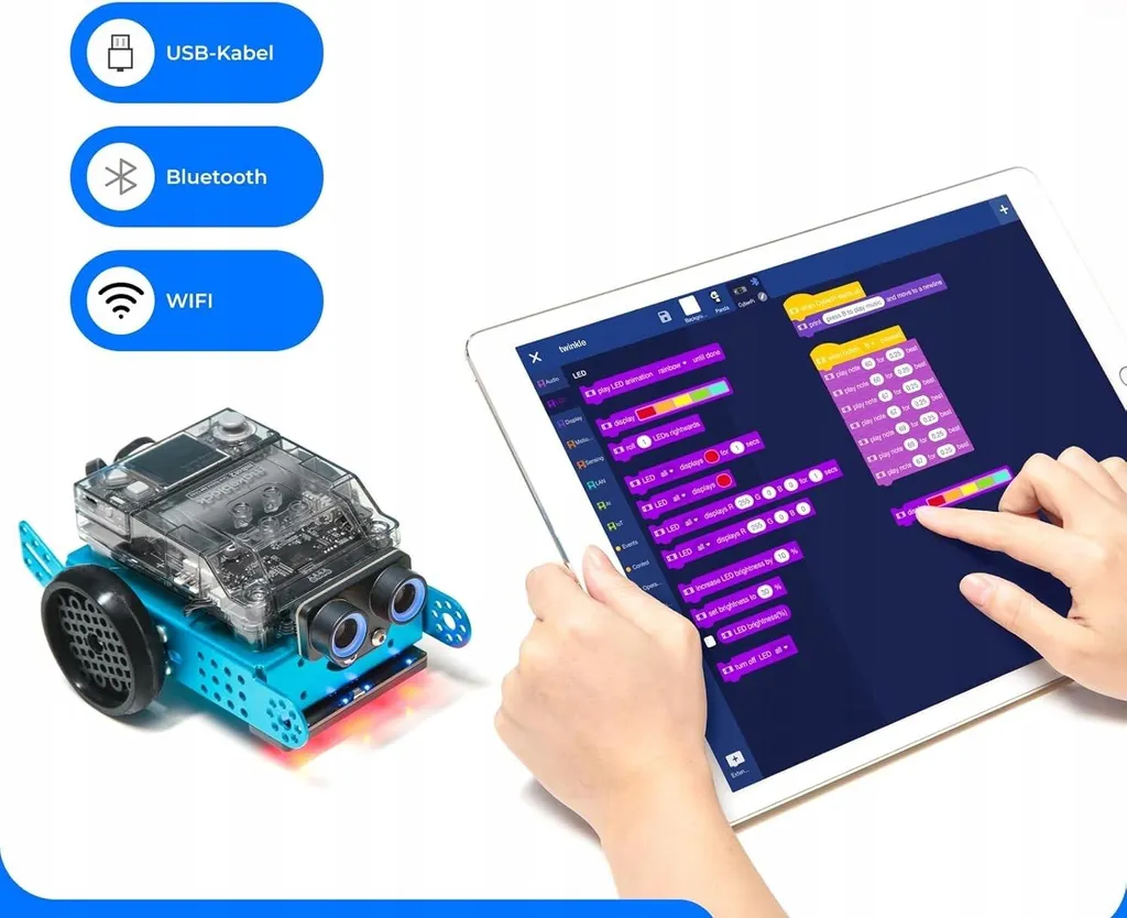 Kit Robotique mBot 2 Makeblock pour École et Collège Initiation au Codage - 10