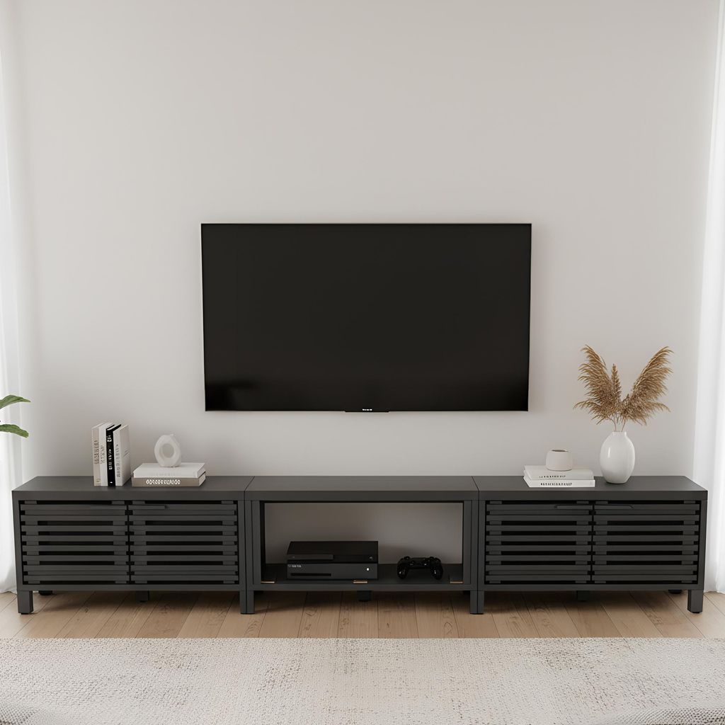 Parrot Uncle 292 cm breiter TV-Ständer mit großzügigem Produktbild 