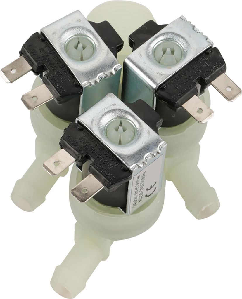 3-Wege-Wassereinlass, N/C, normalerweise geschlossenes elektrisches Magnetventil, AC 220 V, G3/4