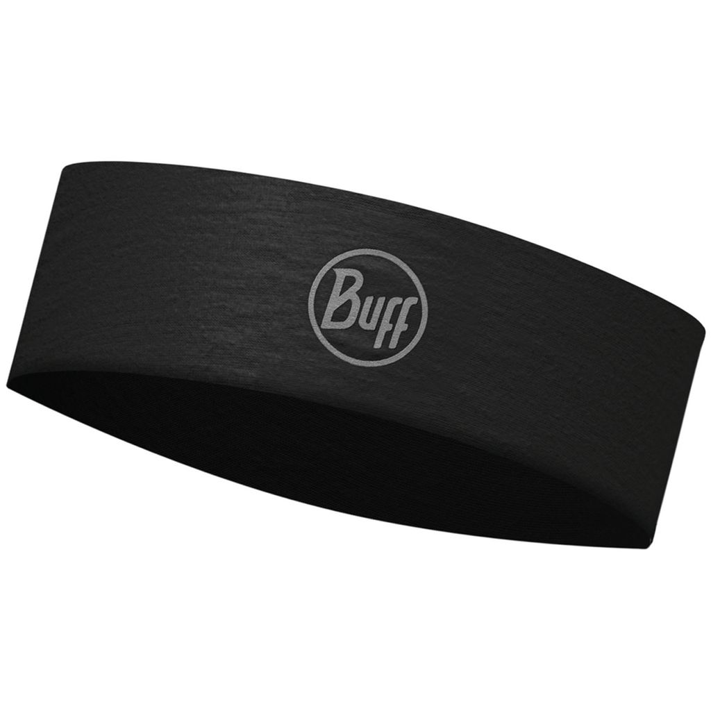 Opaska na głowę BUFF CoolNet UV® Slim - Solid Black - - Zdjęcie produktu 