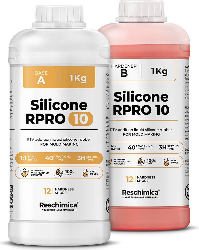 R PRO 10 měkký silikonový otisk 1:1, ideální pro DIY Obrázok produktu
