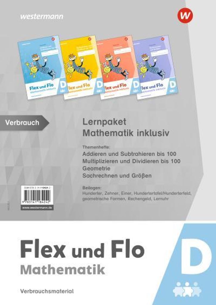 Flex und Flo. Mathematik inklusiv Paket D Immagine del prodotto 