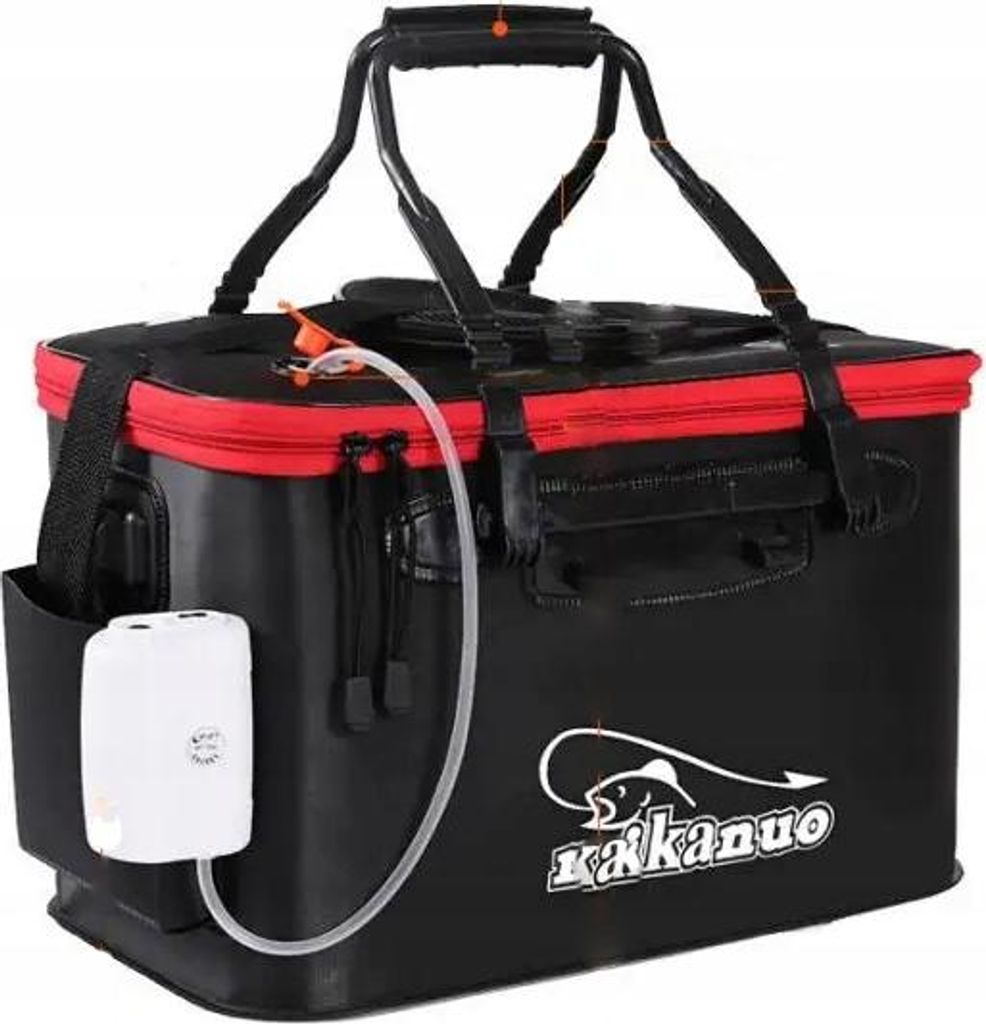 23L Fishing Bucket 40x24x24cm avec pompe à oxygène pour Image du produit 
