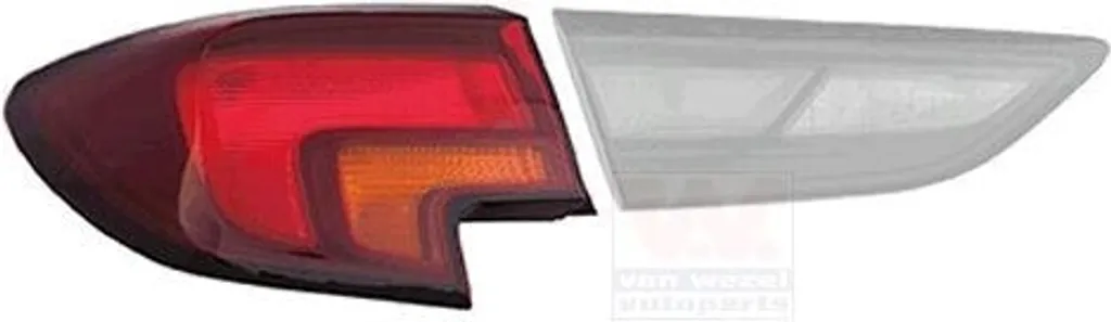 Bloc optique arrière gauche pour OPEL Astra K Berline - Pièce VAN WEZEL