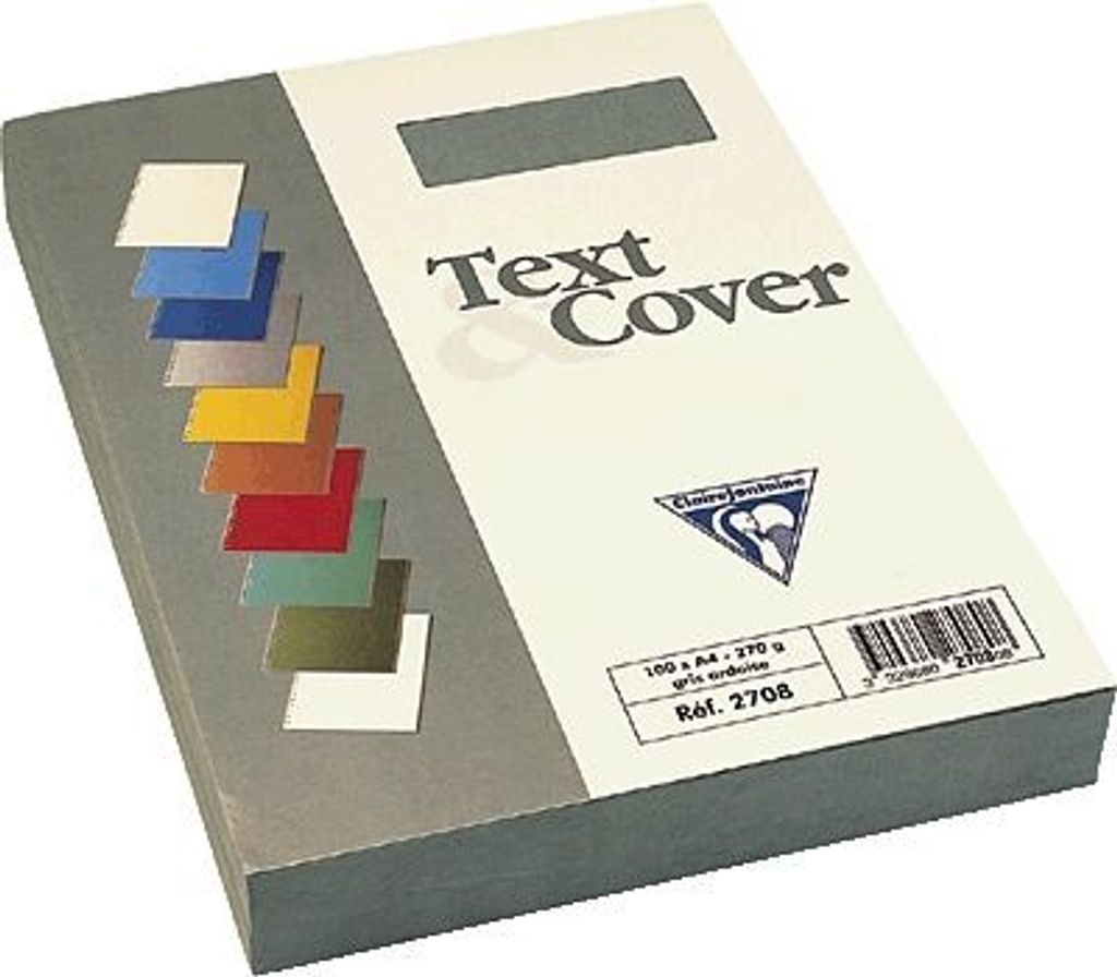 Clairefontaine Ledergeprägtes 2704C Papier 270 g/m² DIN-A4 Elfenbein 100 Blatt