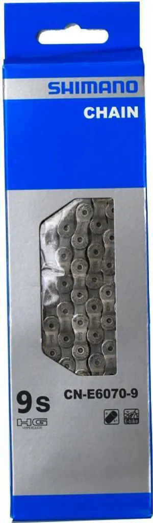 Chaîne Shimano CN-E6070 9V renforcée spéciale VAE avec traitement SIL-TEC - 2