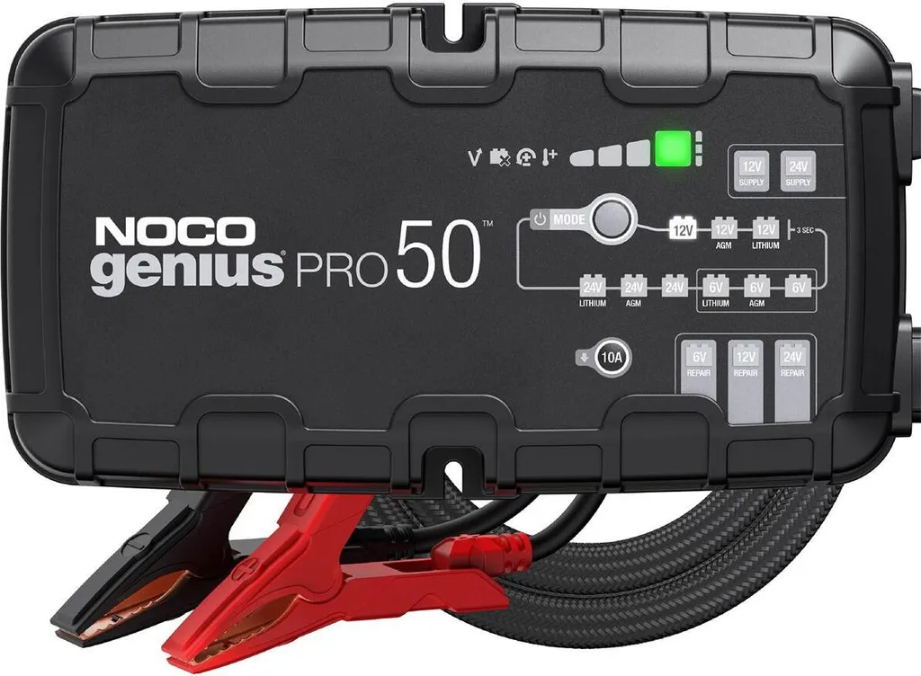 Récupérer une Batterie Déchargée avec le Chargeur Noco 50A Pro 24V EU
