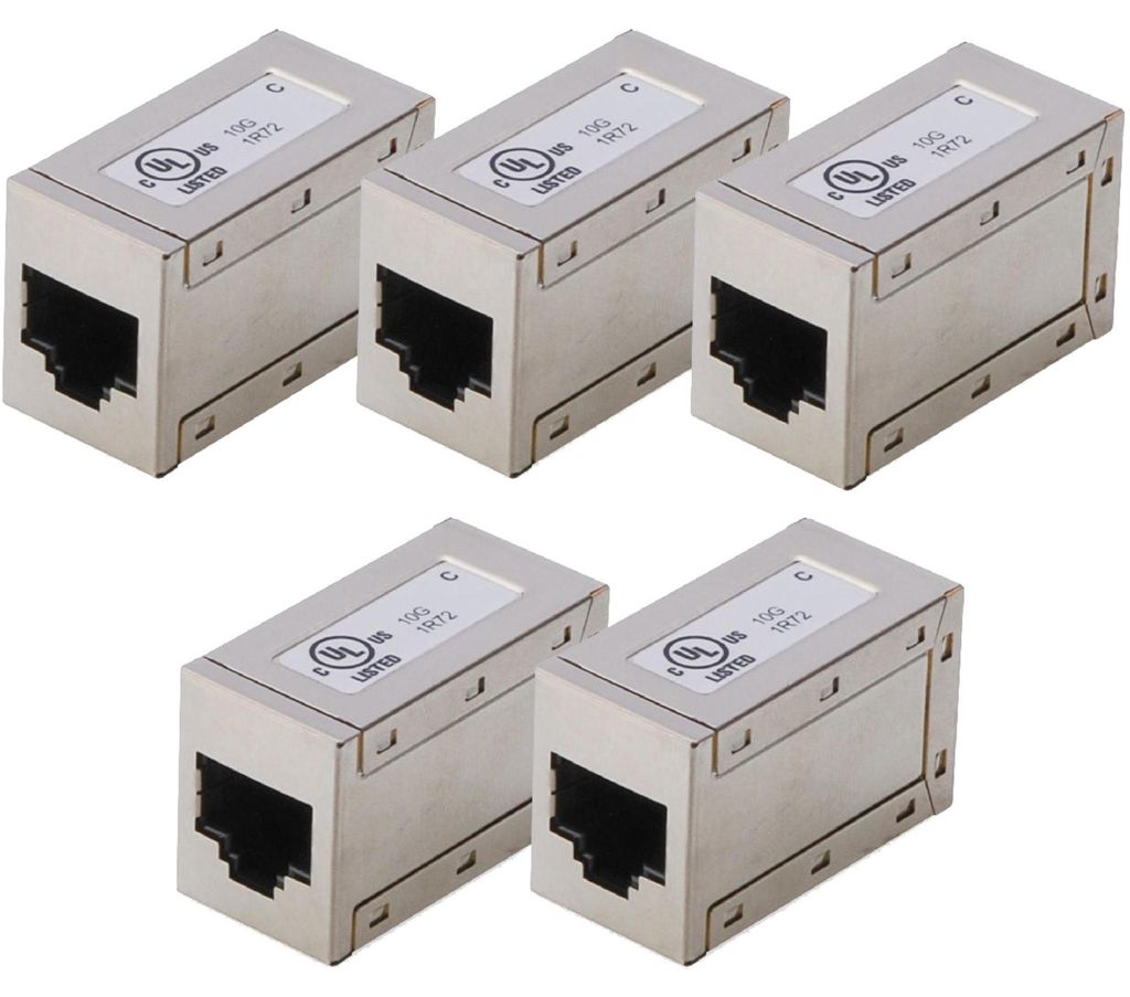 DIGITUS modulare Kupplung, CAT 6, geschirmt - 5 Stk.