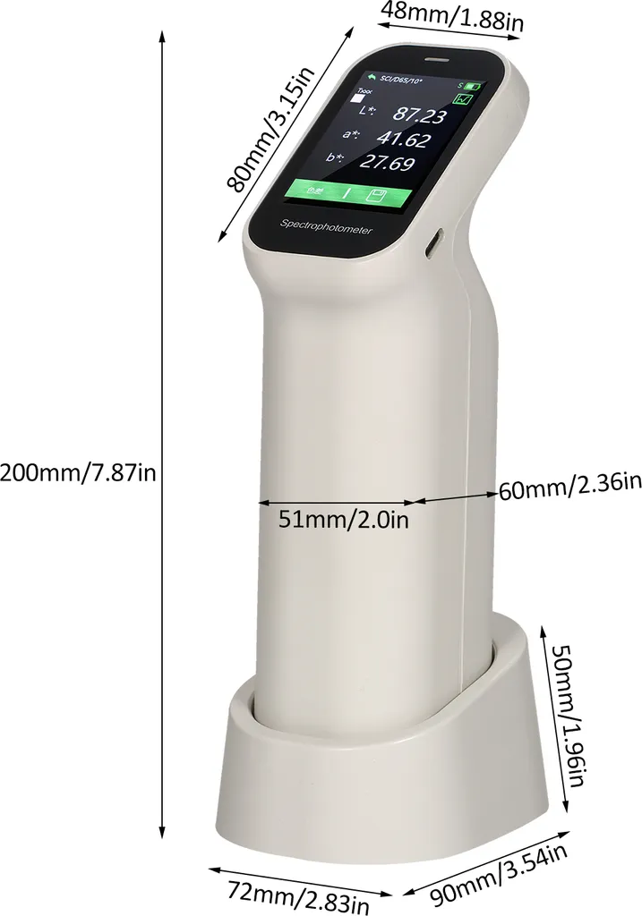 Analyseur de couleur numérique USB pour textile et impression de précision