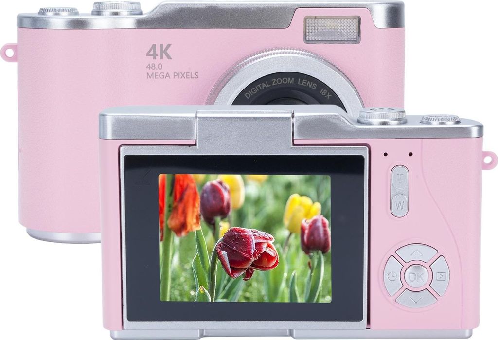 Digitalkamera 1080P 48 MP 2,4 Zoll HD-Display 8-facher Produktbild 