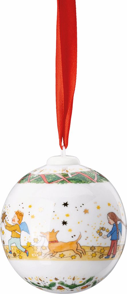 Hutschenreuther Porzellan Weihnachtskugel Kugel 2024 mit