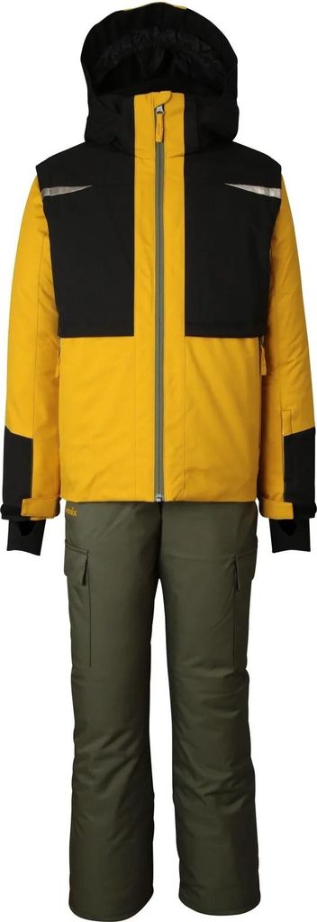Phenix Kinder Skijacke und Hose Set Free Ride Mustard Größe: 8-12 l