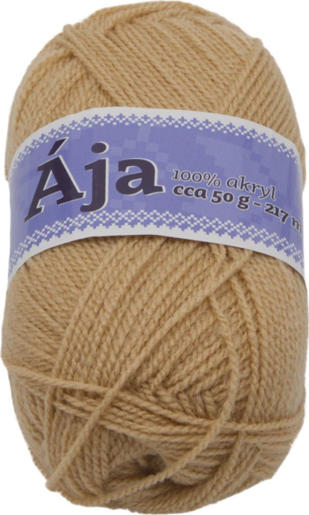Garn ÁJA - 50g / 217 m - Beige