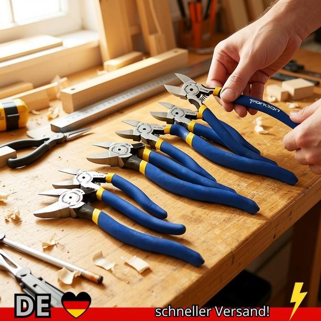 5 6 7 Zoll Professionelle Schneiden Zangen Abisolieren Werkzeug Seite Cutter